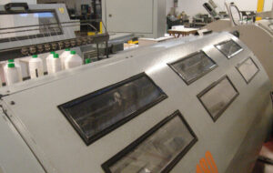 Imagen Máquina cocedora de cerca