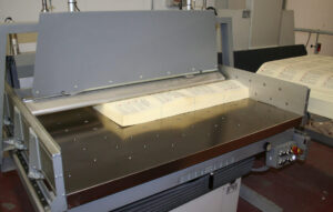 Foto imagen guillotina industrial